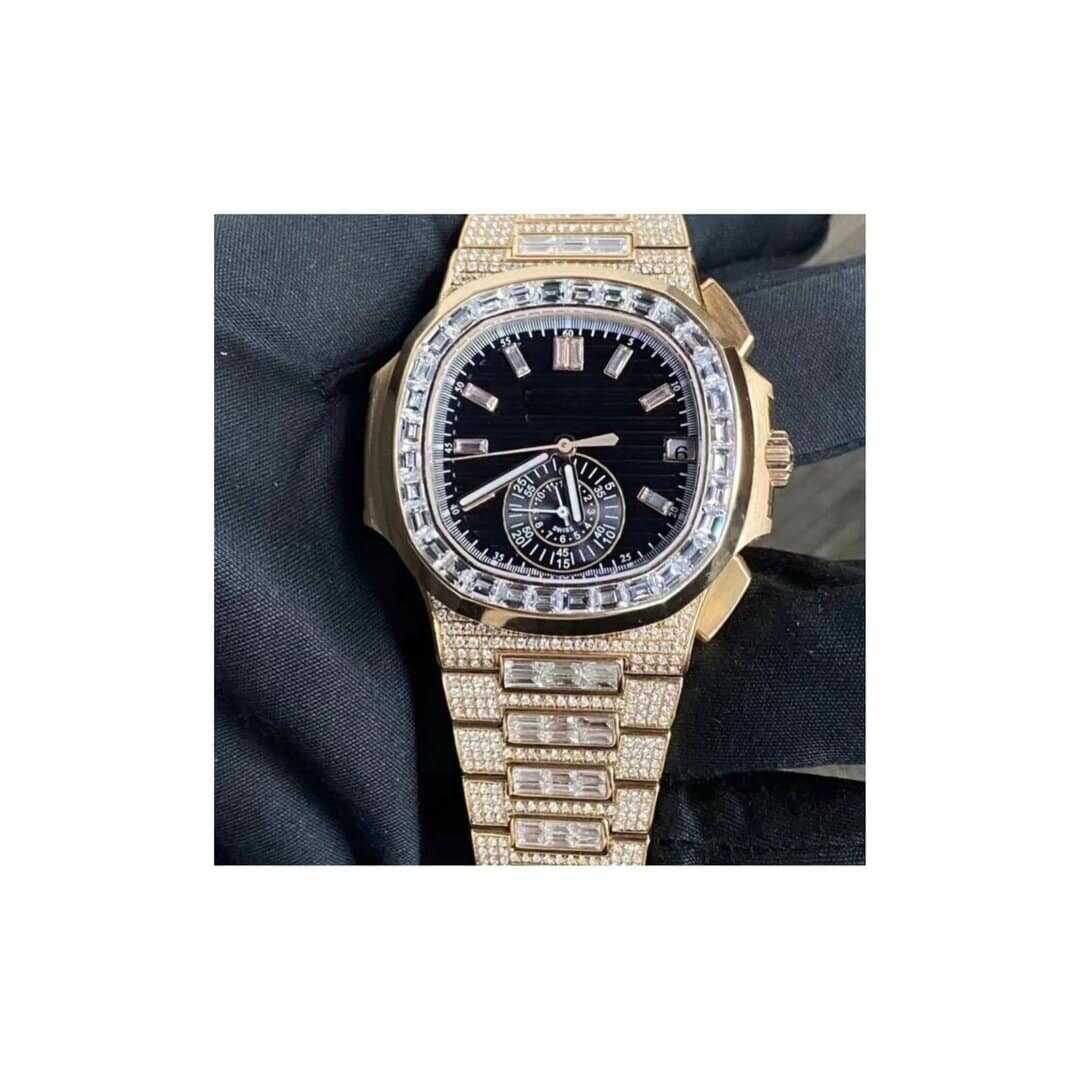 Sparkling Diamond Moissanite Watch with Classic Design - Image 5