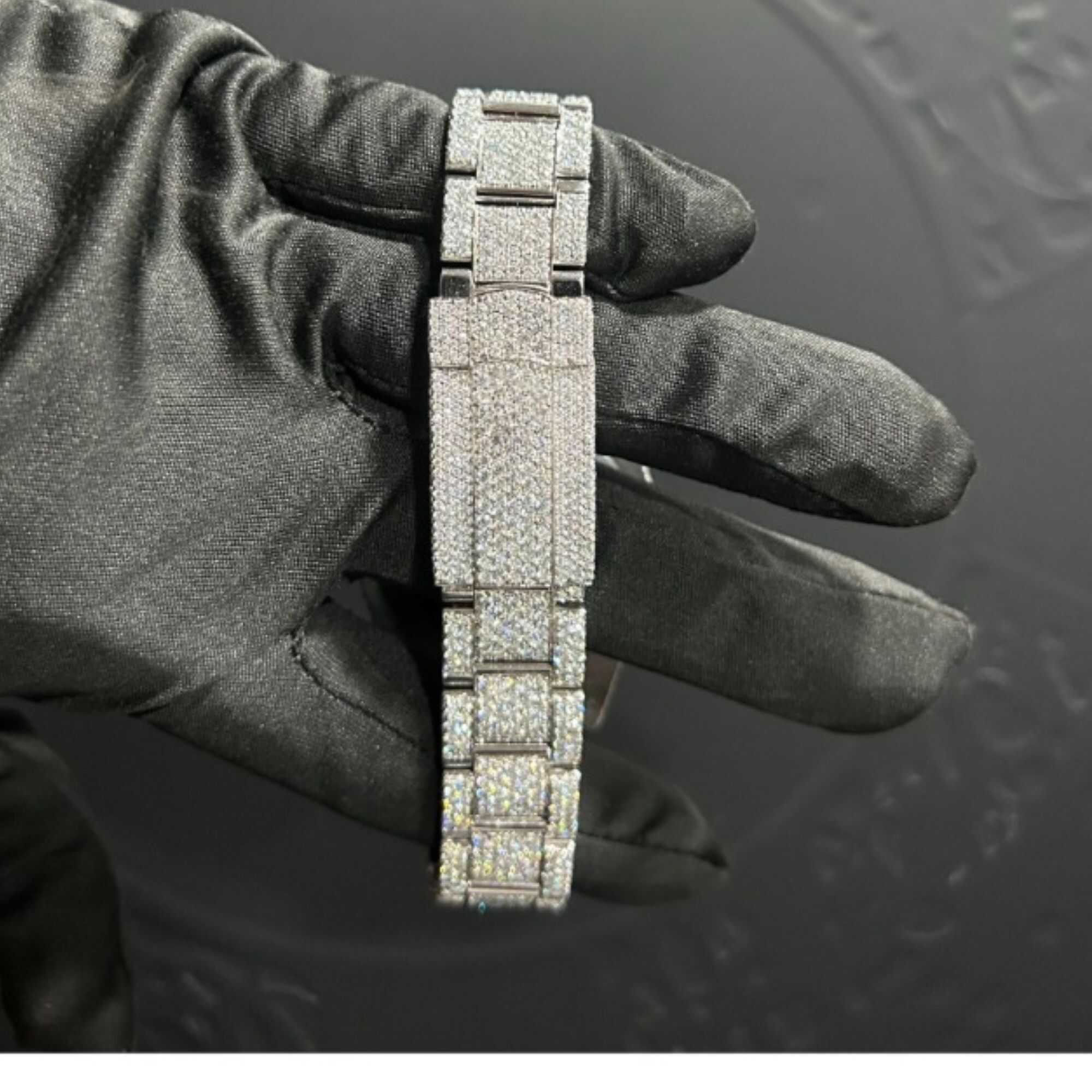 Women’s Moissanite Watches with Rose Gold Finish - Image 3