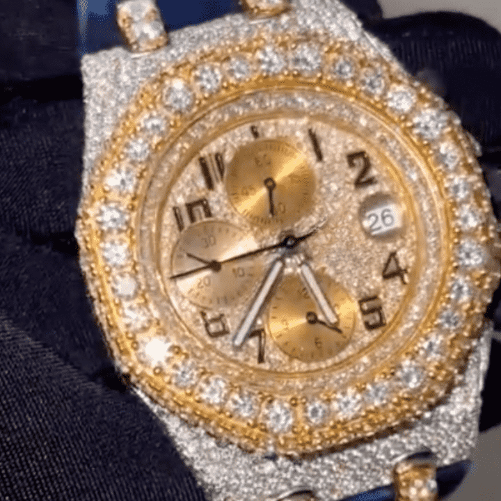 Moissanite Diamond Watch For Men and Women - Full Iced Out Watches