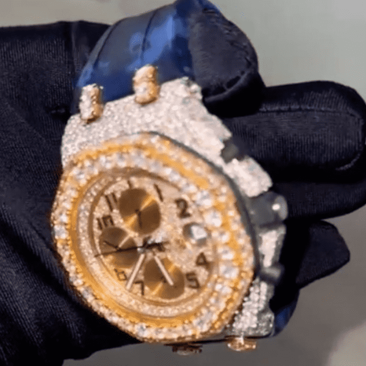 Moissanite Diamond Watch For Men and Women - Full Iced Out Watches - Image 4