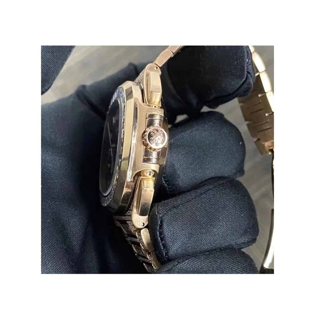 Sparkling Diamond Moissanite Watch with Classic Design - Image 4