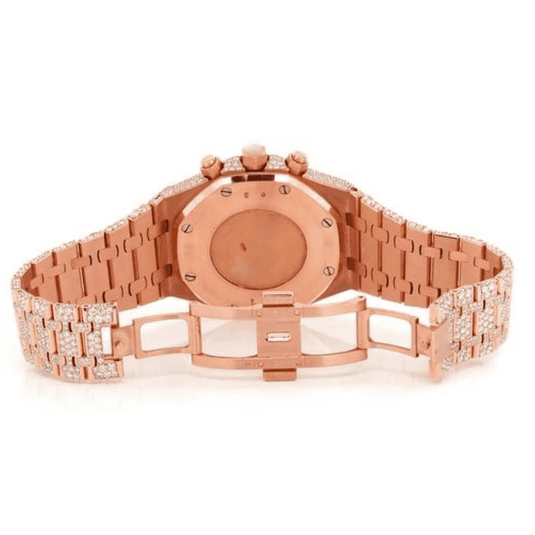 High-Quality Diamond VVS Moissanite Watch - Image 5