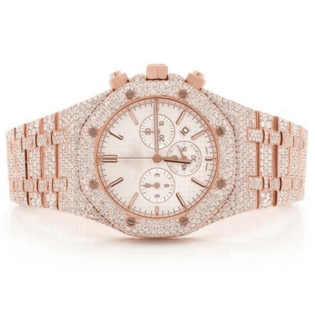 High-Quality Diamond VVS Moissanite Watch