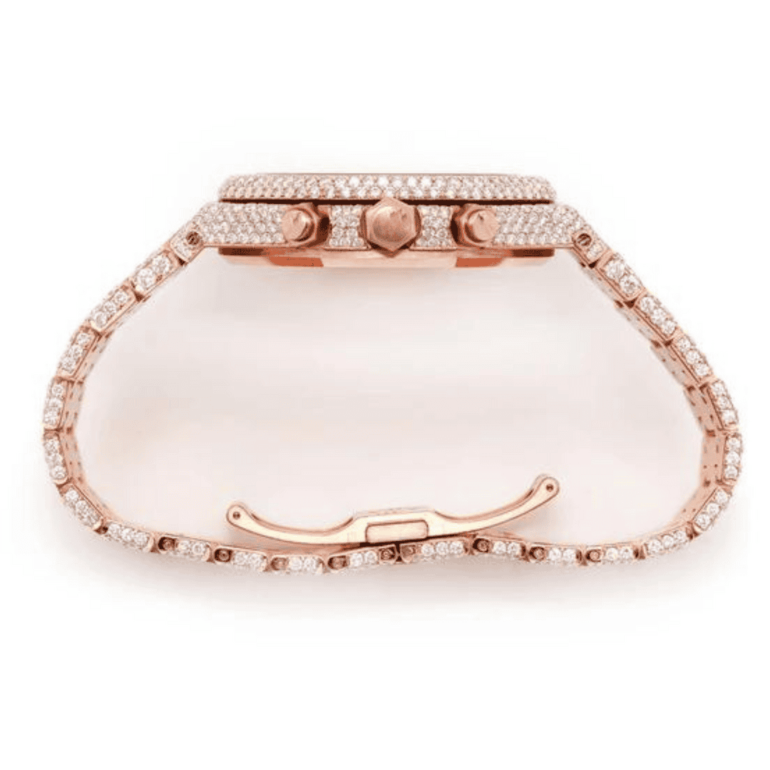 High-Quality Diamond VVS Moissanite Watch - Image 3