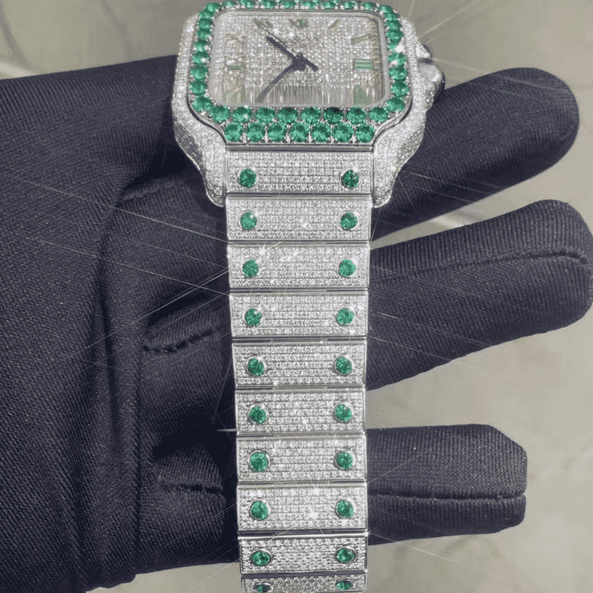 Stylish Stainless Steel Hip Hop Luxury Watch for Party and Fashion - Image 3