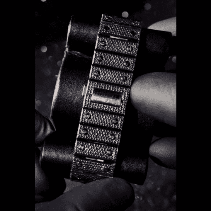 Iced Out Moissanite Watches with Modern Round Dial for Men & Women - Image 5