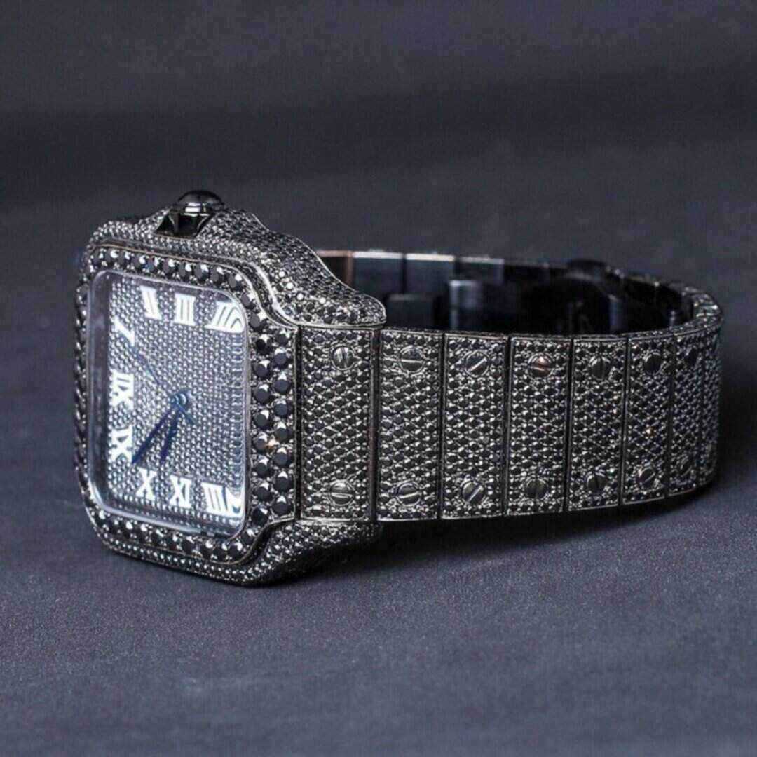 Classic Moissanite Watch with High-Sparkle Appeal - Image 7