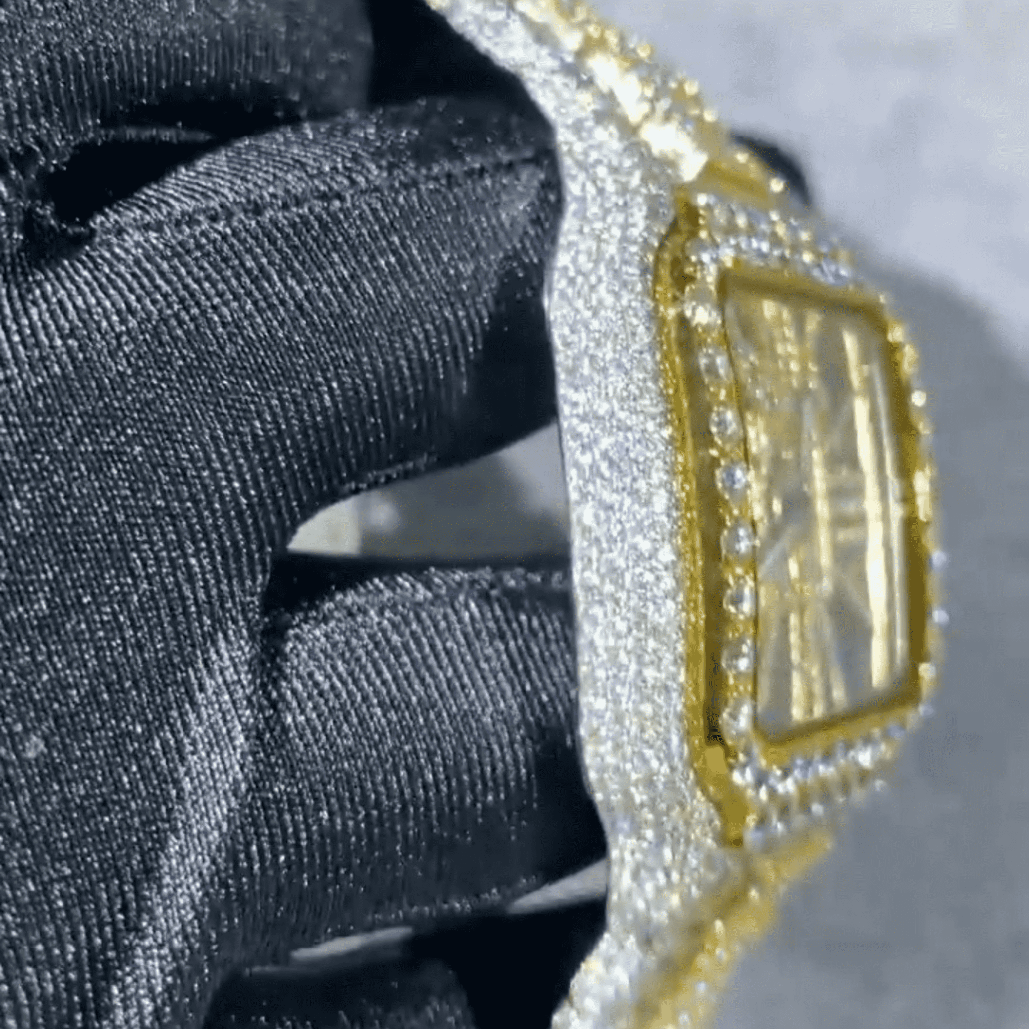 Classic Moissanite Automatic Watch With Full Iced Out - Image 2
