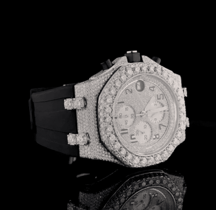 Moissanite Watches Iced Out Luxury Design for Men & Women - Image 5