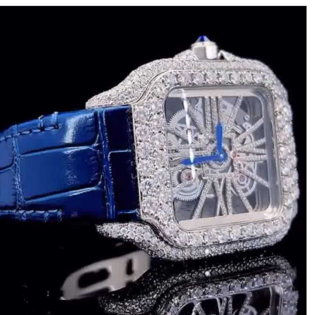 Moissanite Iced Out IcedJewelz Band Watch - Image 2