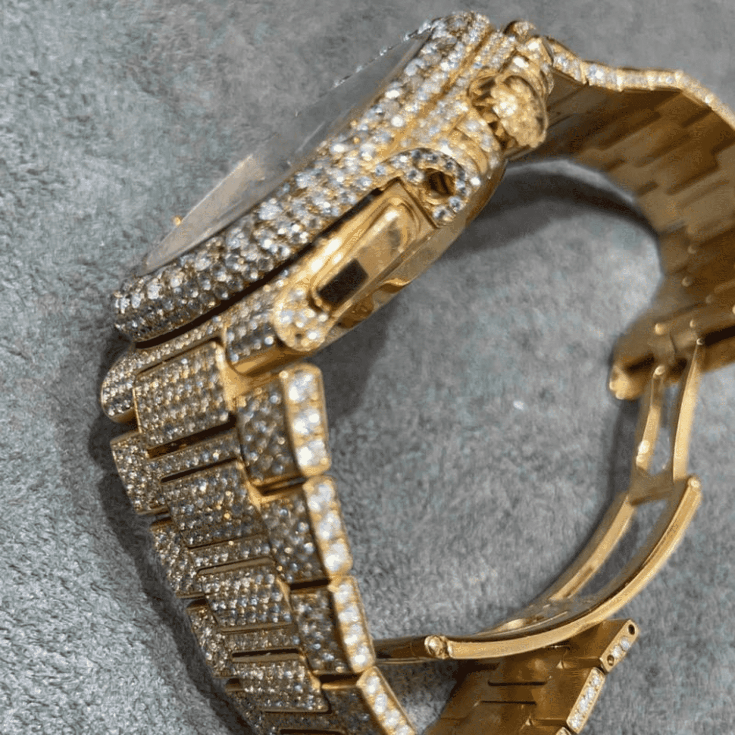 Iced Out Moissanite Watches Hip Hop Automatic Watch For Men - Image 2