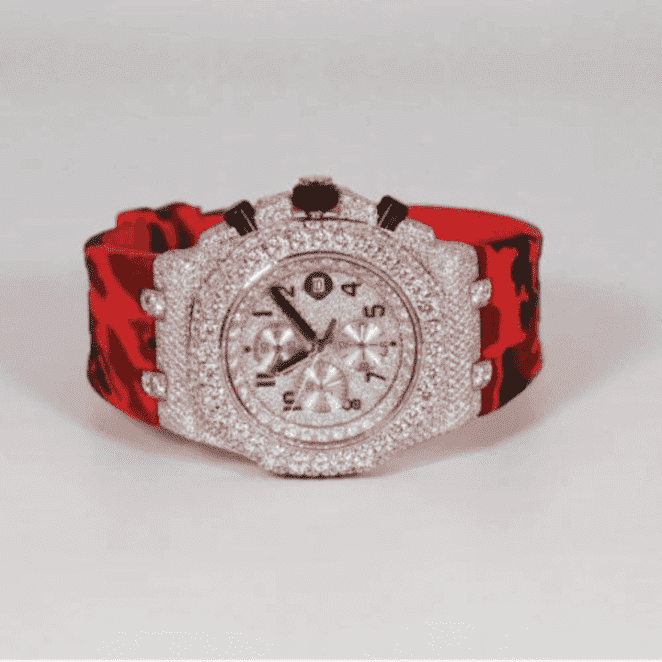 Supreme Iced Out Watches Moissanite Watches for Men & Women