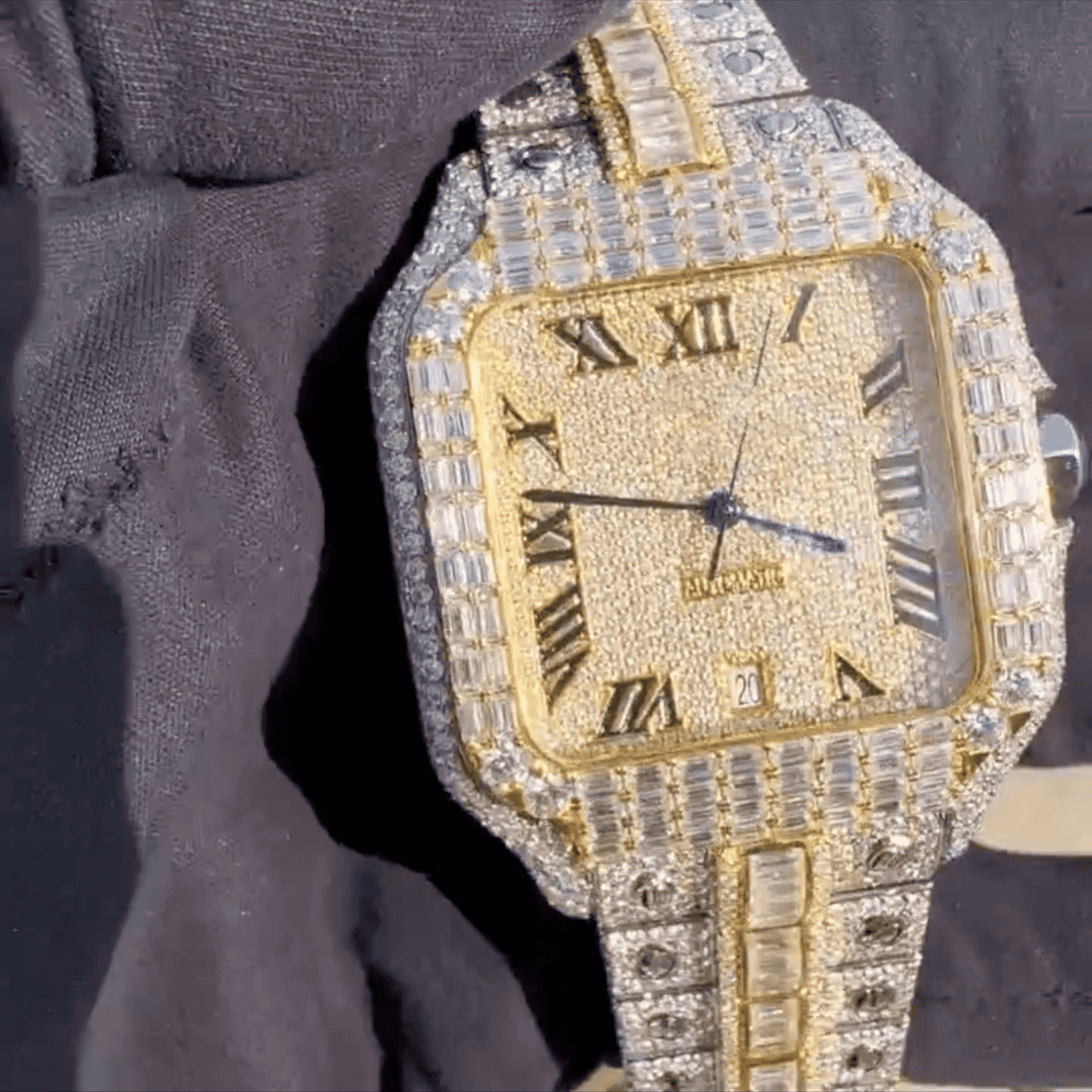 Luxury Diamond Brilliance Moissanite Watch for Everyone