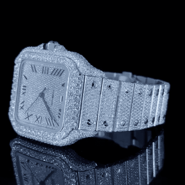 Premium Shine Iced Out Watches Moissanite Watches - Image 2