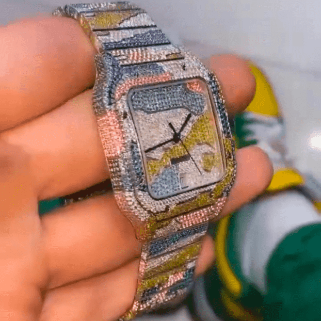 Stainless Steel Bust Down Luxury Watch for Premium Buyers