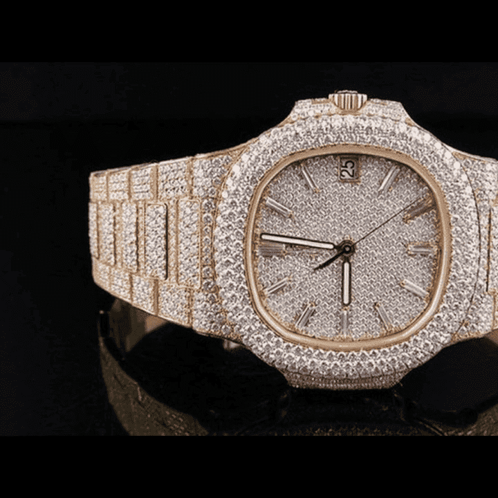 Exclusive Shine Iced Moissanite Watches for Men & Women - Image 3