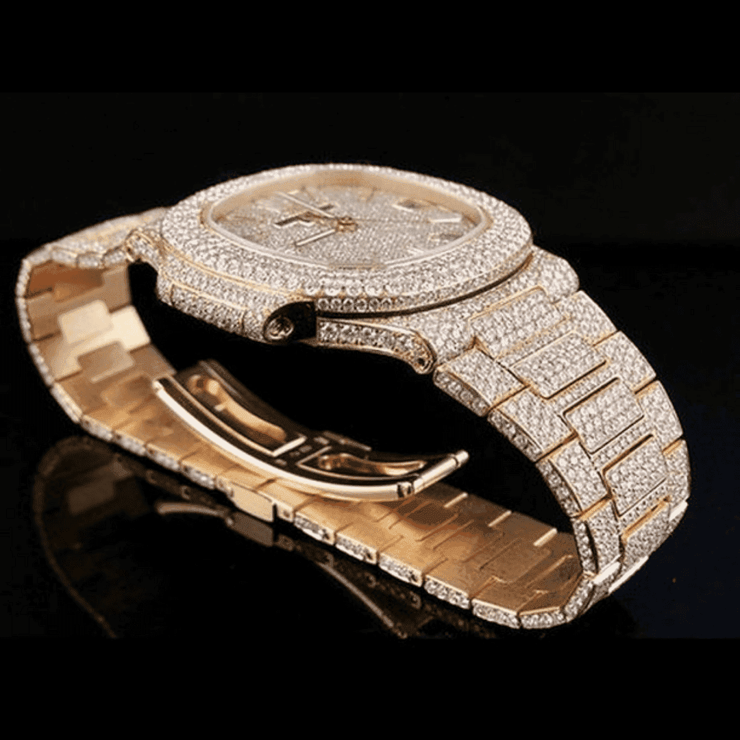 Exclusive Shine Iced Moissanite Watches for Men & Women - Image 5