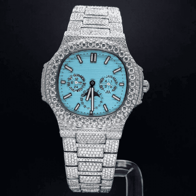 Moissanite Watches Premium Iced Sparkle for Men & Women
