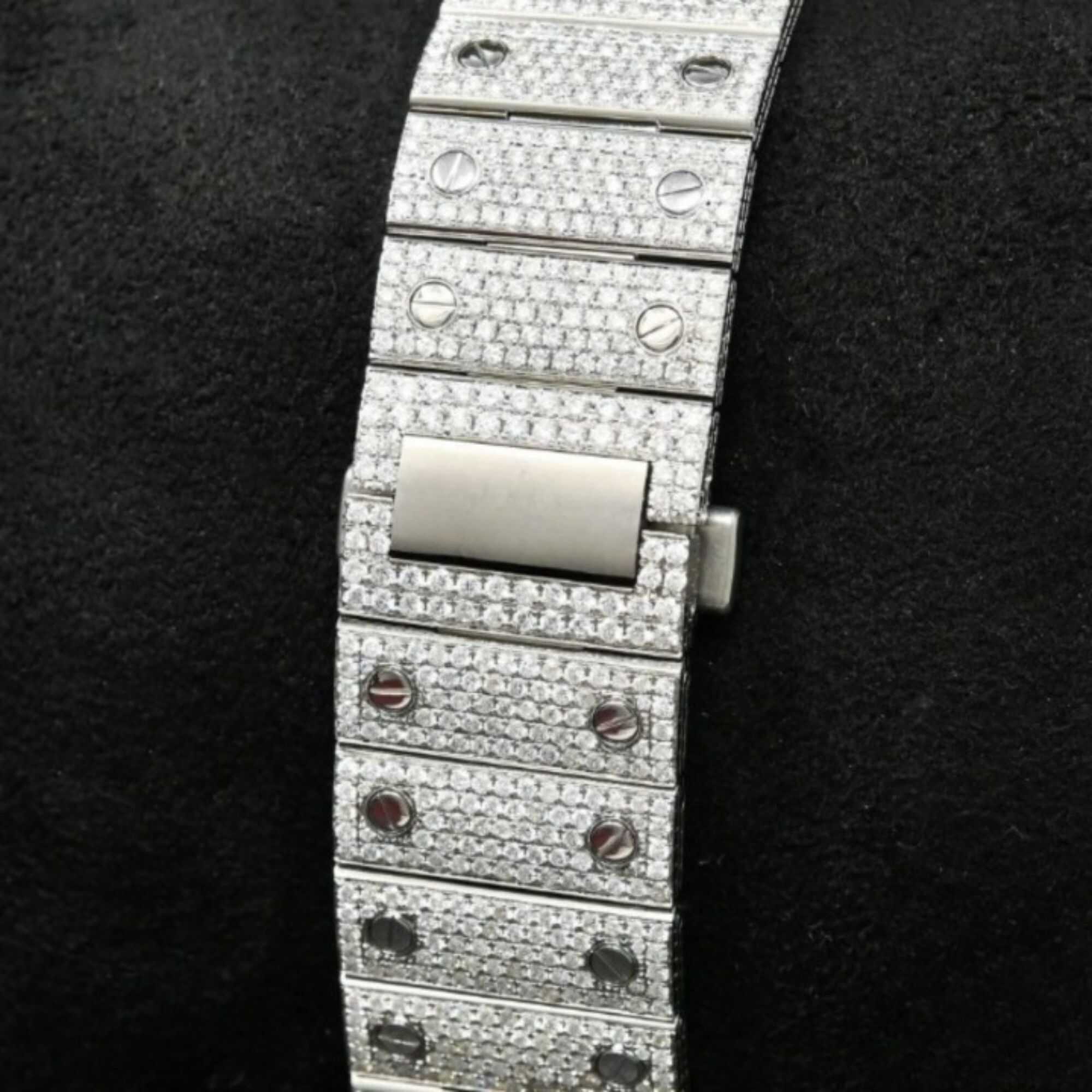 Luxury Moissanite Watches Fully Iced Out for Men & Women - Image 2