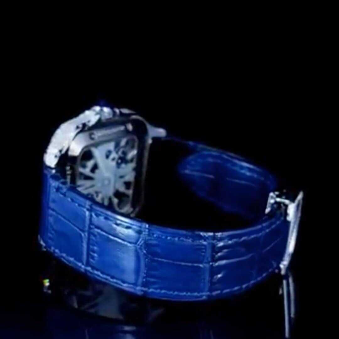 Men’s VVS1 Moissanite Watch – Passed Diamond Tester - Image 4