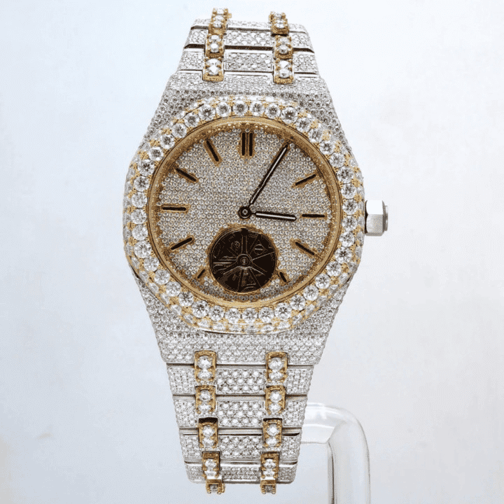 High Brilliance Moissanite Watches Iced for Men & Women