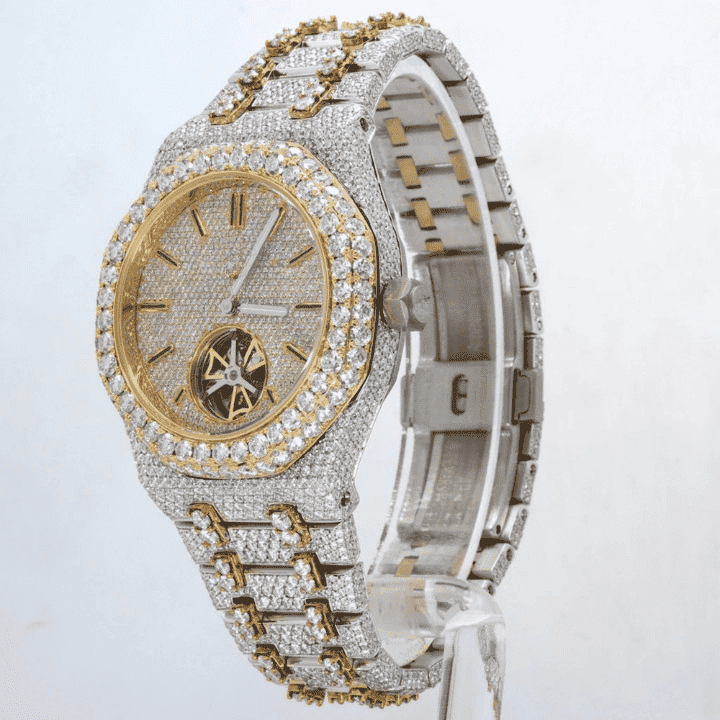High Brilliance Moissanite Watches Iced for Men & Women - Image 4