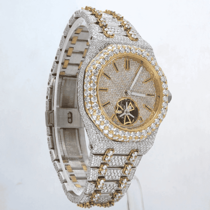 High Brilliance Moissanite Watches Iced for Men & Women - Image 3