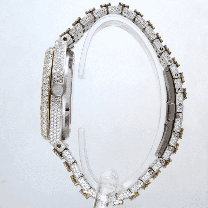 High Brilliance Moissanite Watches Iced for Men & Women - Image 5