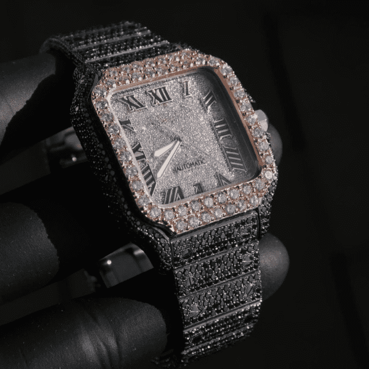 VVS Moissanite Iced Out Watch | Hip Hop Style - Image 2