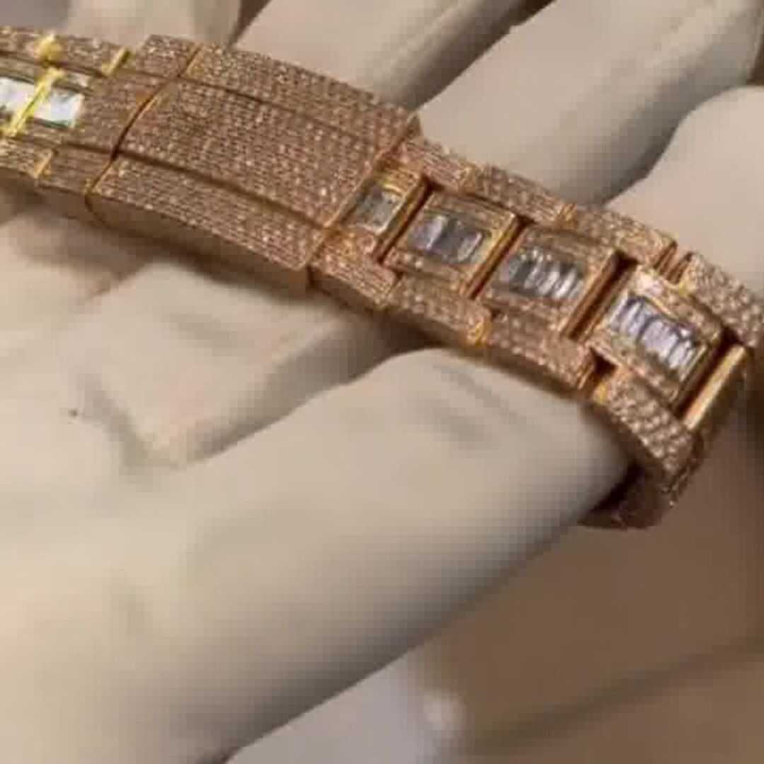 Styles Moissanite Diamond Watch - Image 4