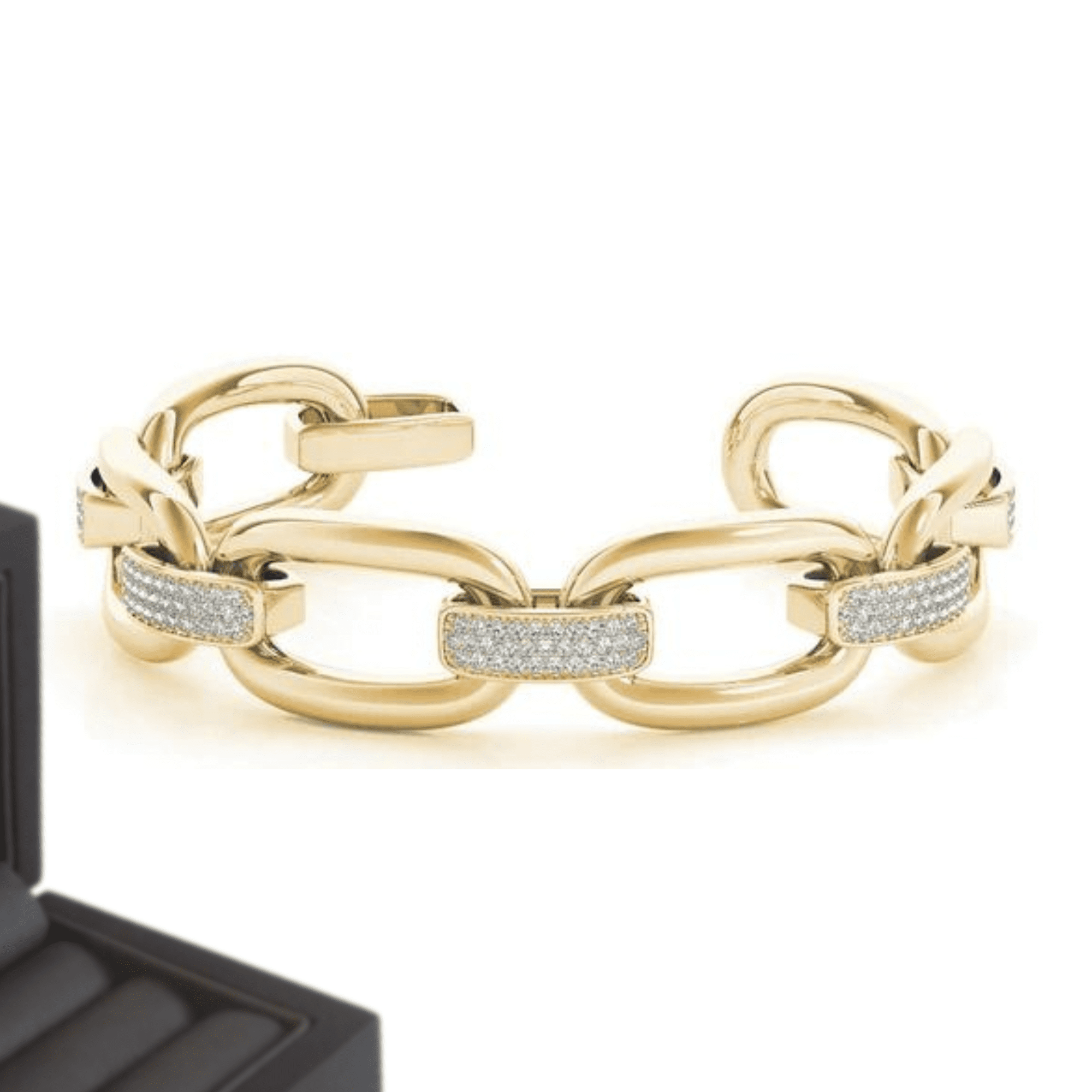 Luxury 20mm Iced Out Diamond Bracelet | Premium Shine by IcedJewelz - Image 2