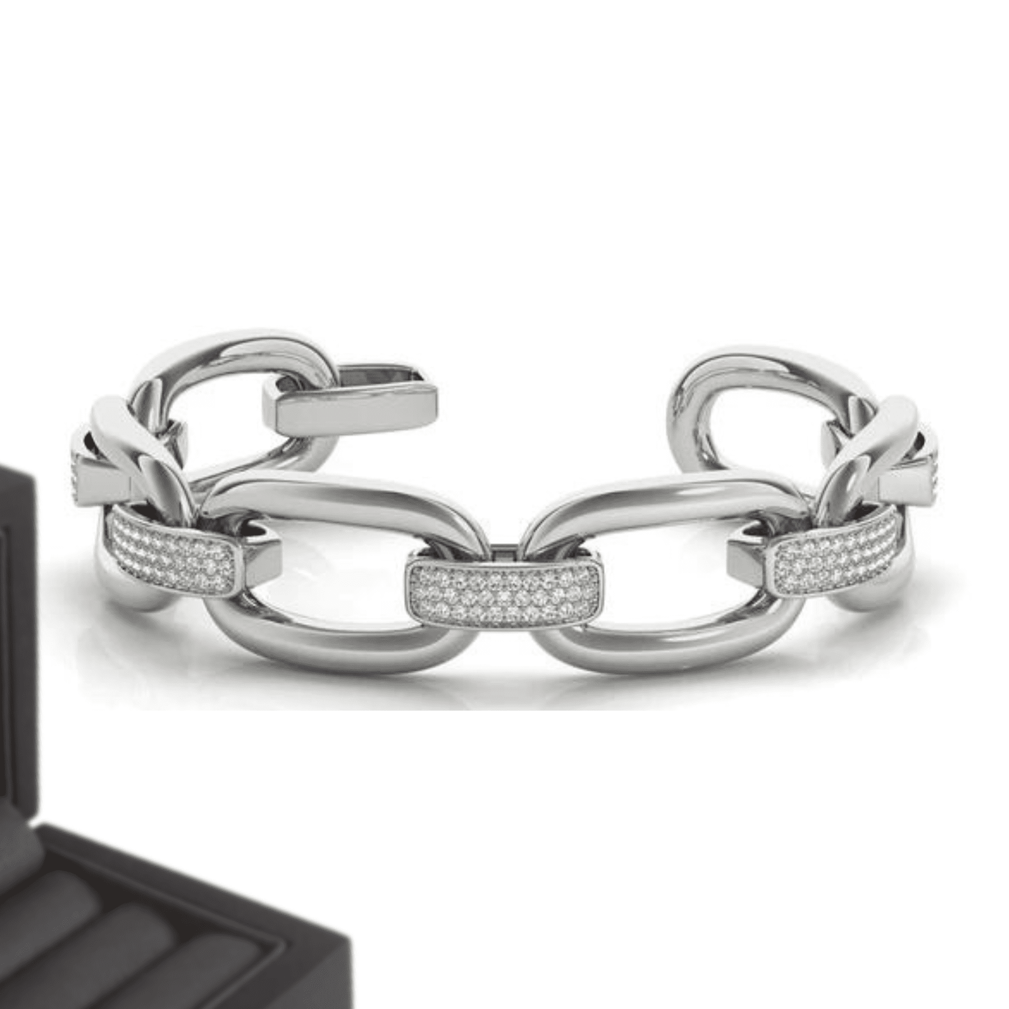 Luxury 20mm Iced Out Diamond Bracelet | Premium Shine by IcedJewelz - Image 4