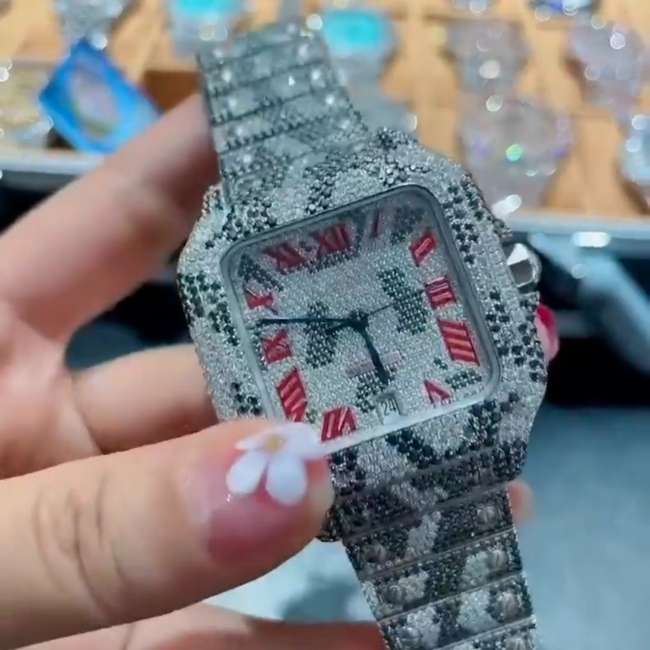 Stylish Moissanite Diamond Watch Range for Men - Image 3