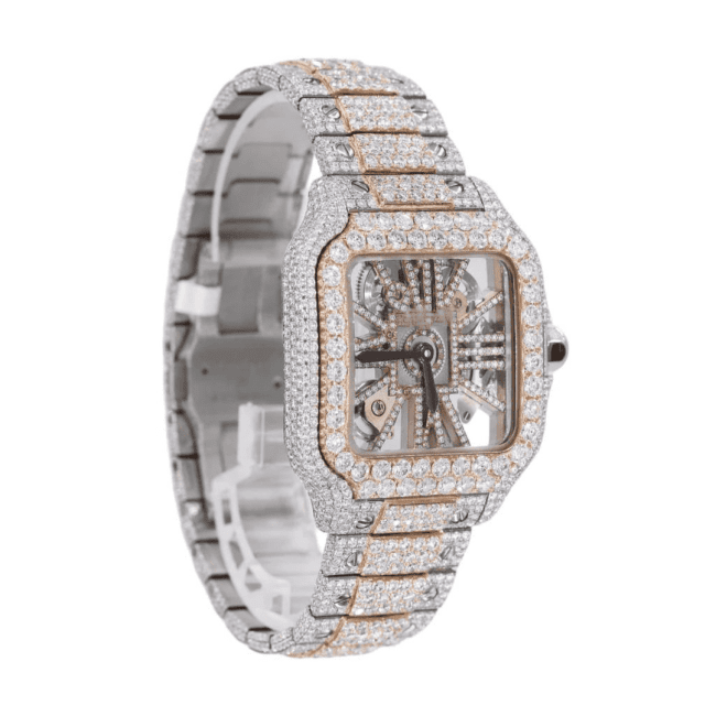 Iced-Out VVS Moissanite Watch With Premium Style - Image 3