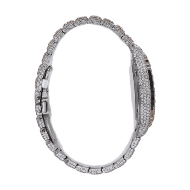 Iced-Out VVS Moissanite Watch With Premium Style - Image 2