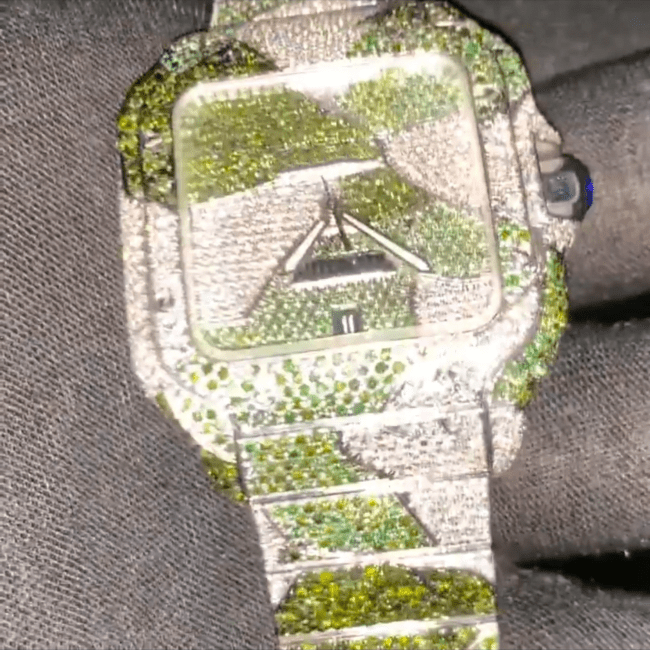 Diamond Moissanite Watch Full Iced Out Luxury Design - Image 3