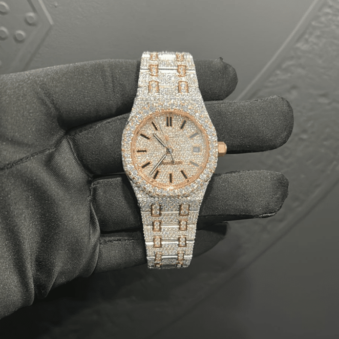 Moissanite Diamond Watch Iced Out for Premium Style