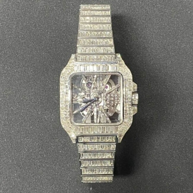 VVS Moissanite Watch with Diamond-Cut Sparkle - Image 3