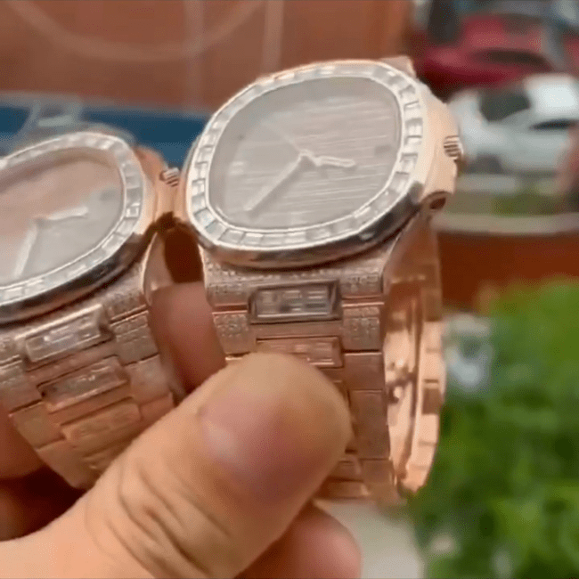 Moissanite Diamond Watch with Premium Shine - Image 2