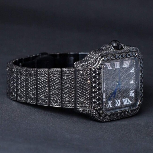 Classic Moissanite Watch with High-Sparkle Appeal - Image 8