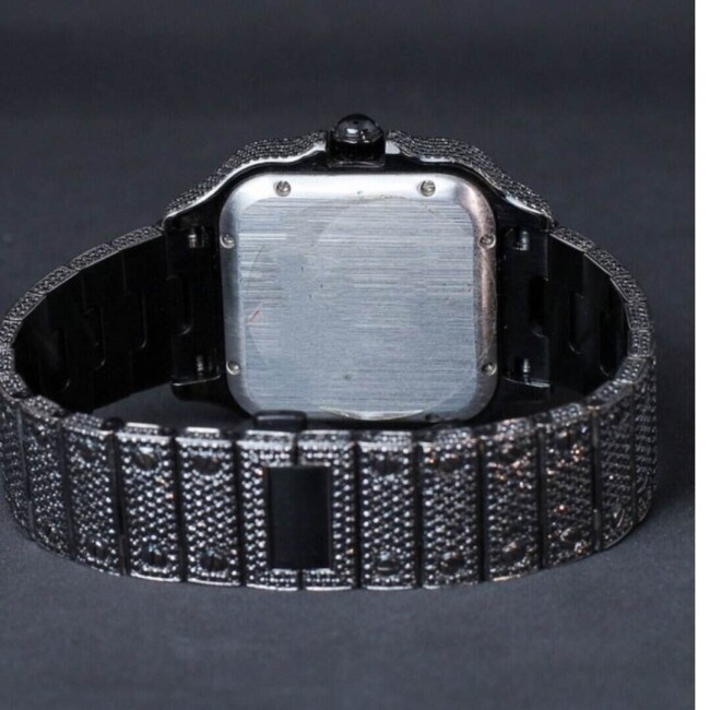 Classic Moissanite Watch with High-Sparkle Appeal - Image 6