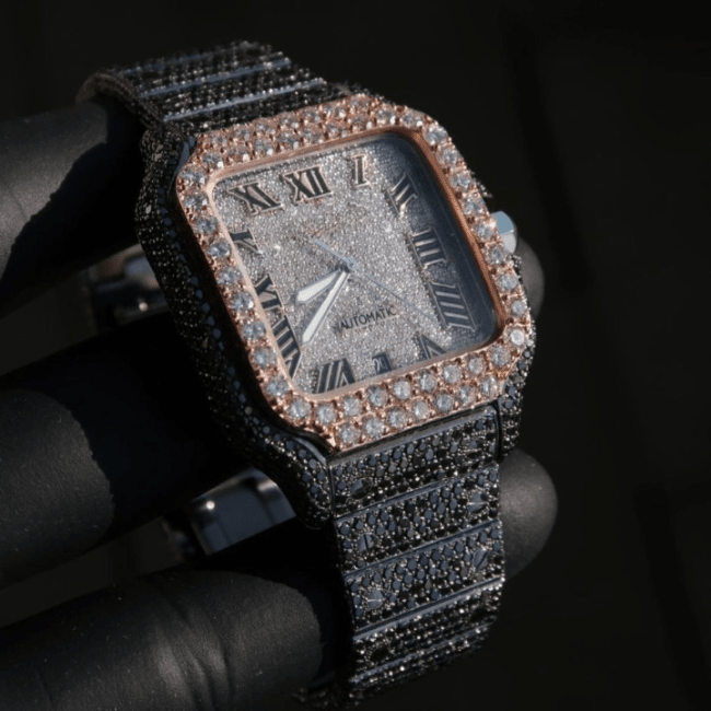 VVS Moissanite Iced Out Watch | Hip Hop Style - Image 2