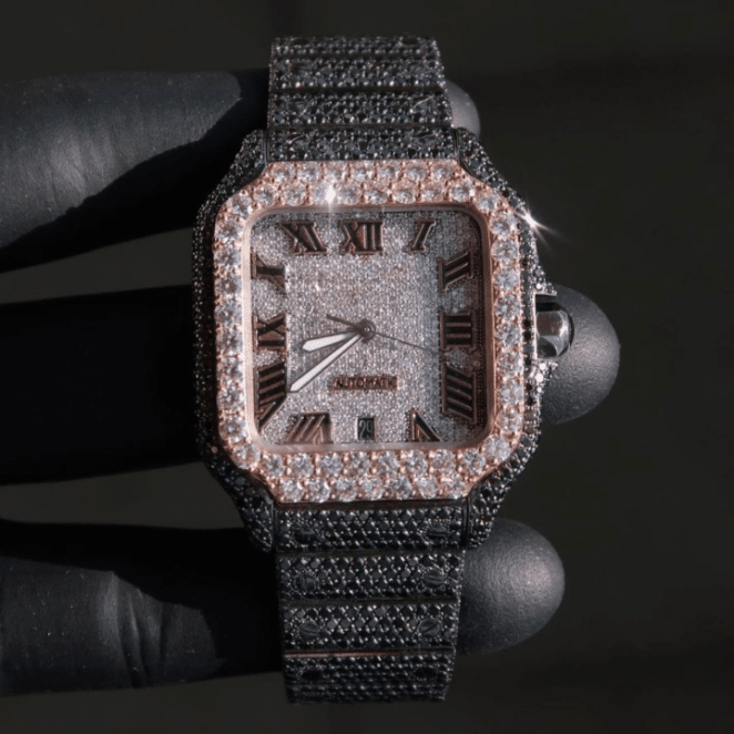 VVS Moissanite Iced Out Watch | Hip Hop Style