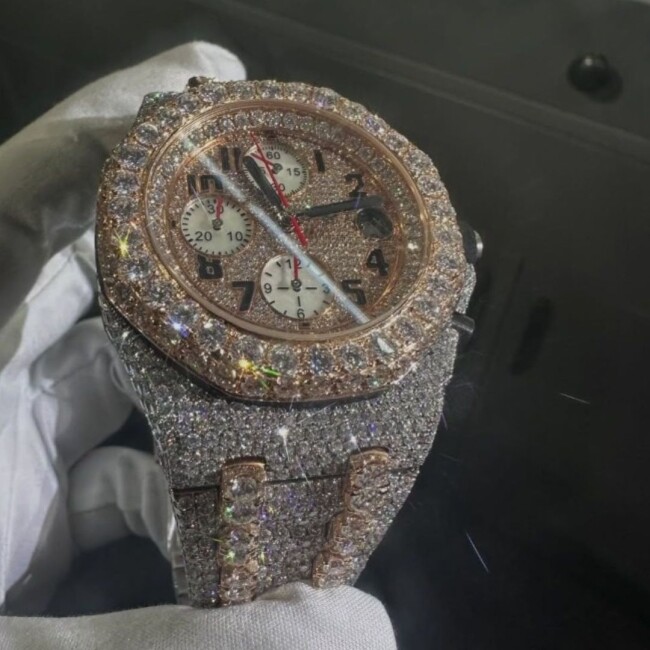 Diamond Shine VVS Moissanite Watch - Image 6