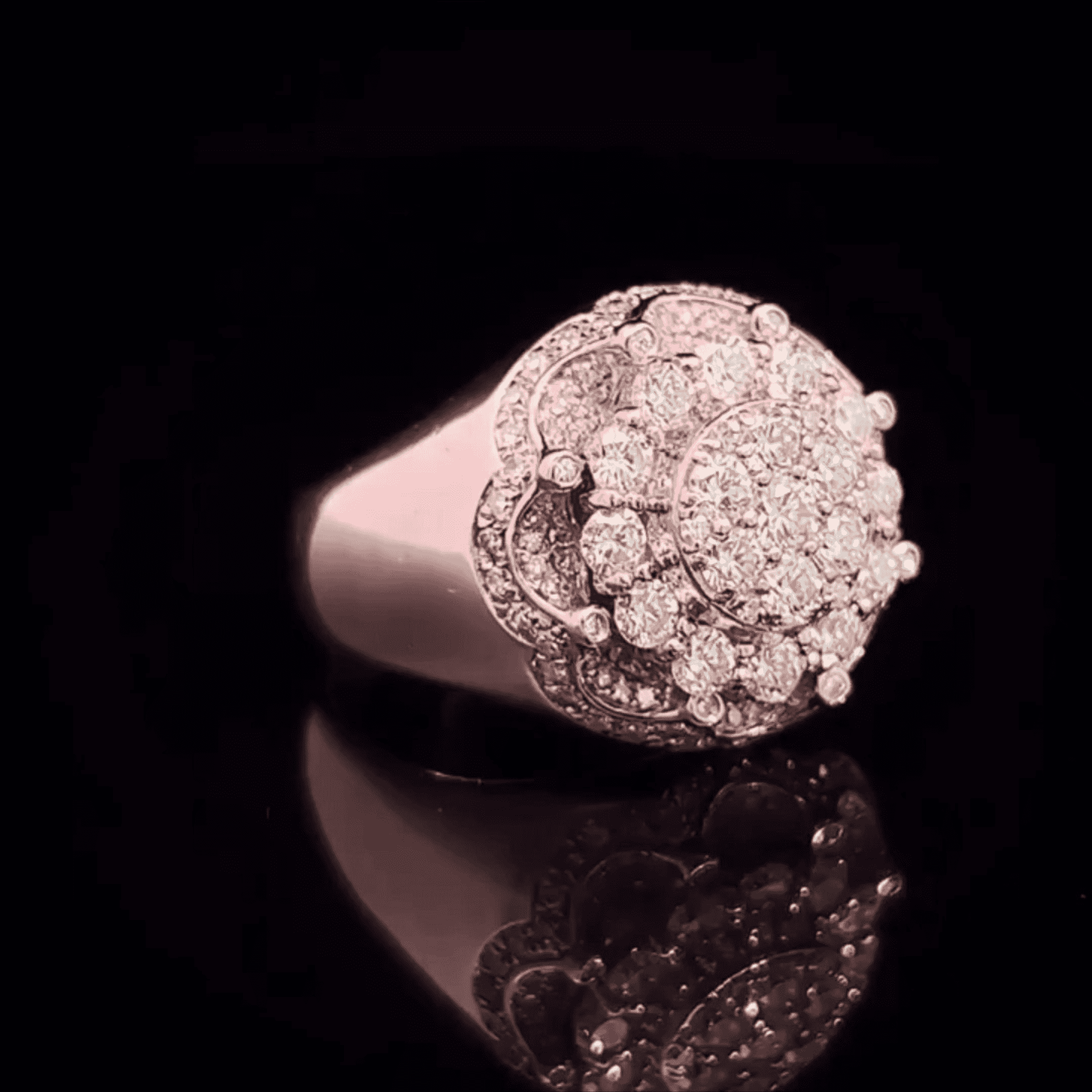 925 Silver Iced Out Rings, Hip Hop Rings for Mens, Featured with VVS Moissanite Diamond 4 925 Silver Iced Out Rings, Hip Hop Rings for Mens, Featured with VVS Moissanite Diamond - Image 4