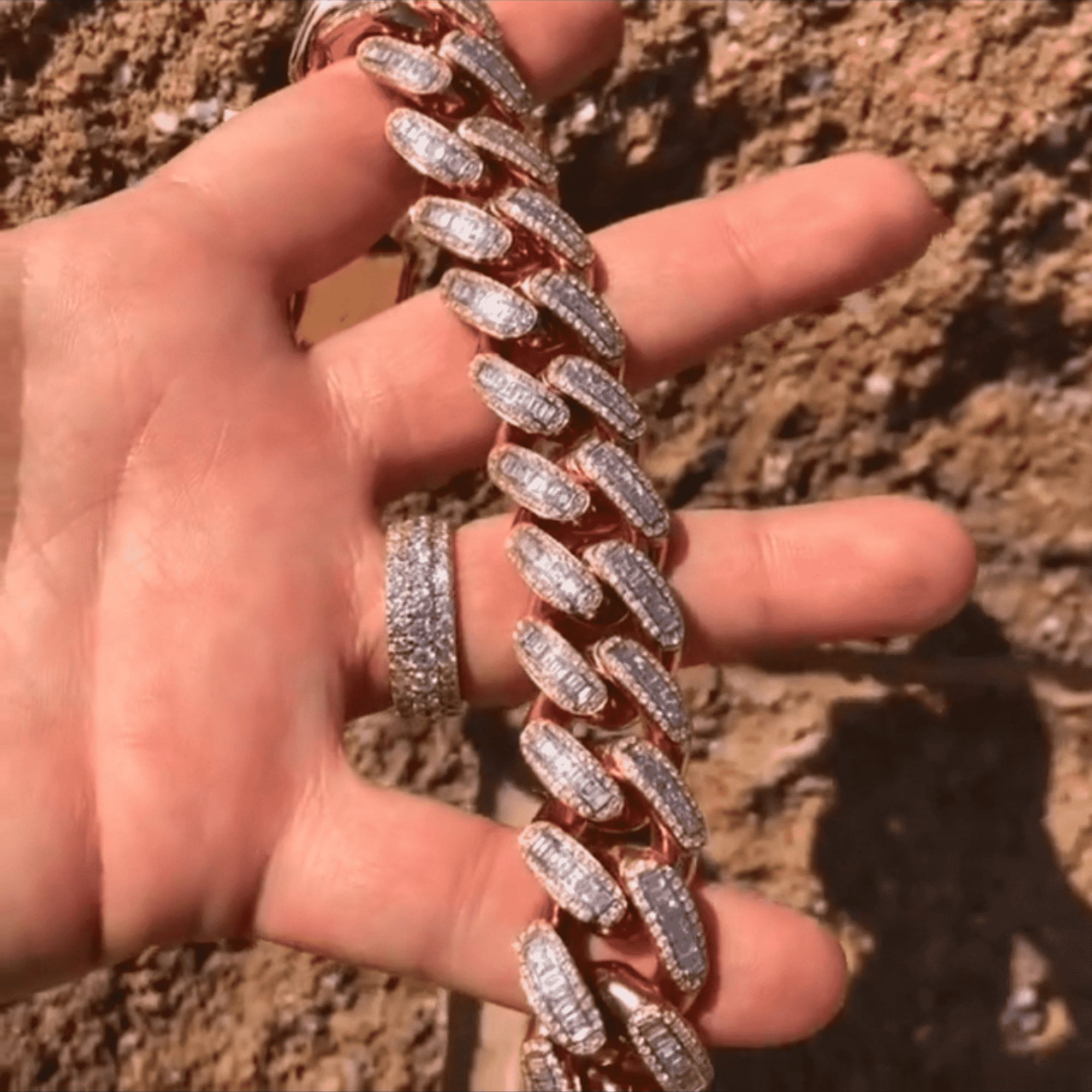 22mm Amazon Cuban Link Chains 3 22mm Amazon Cuban Link Chains - Image 3