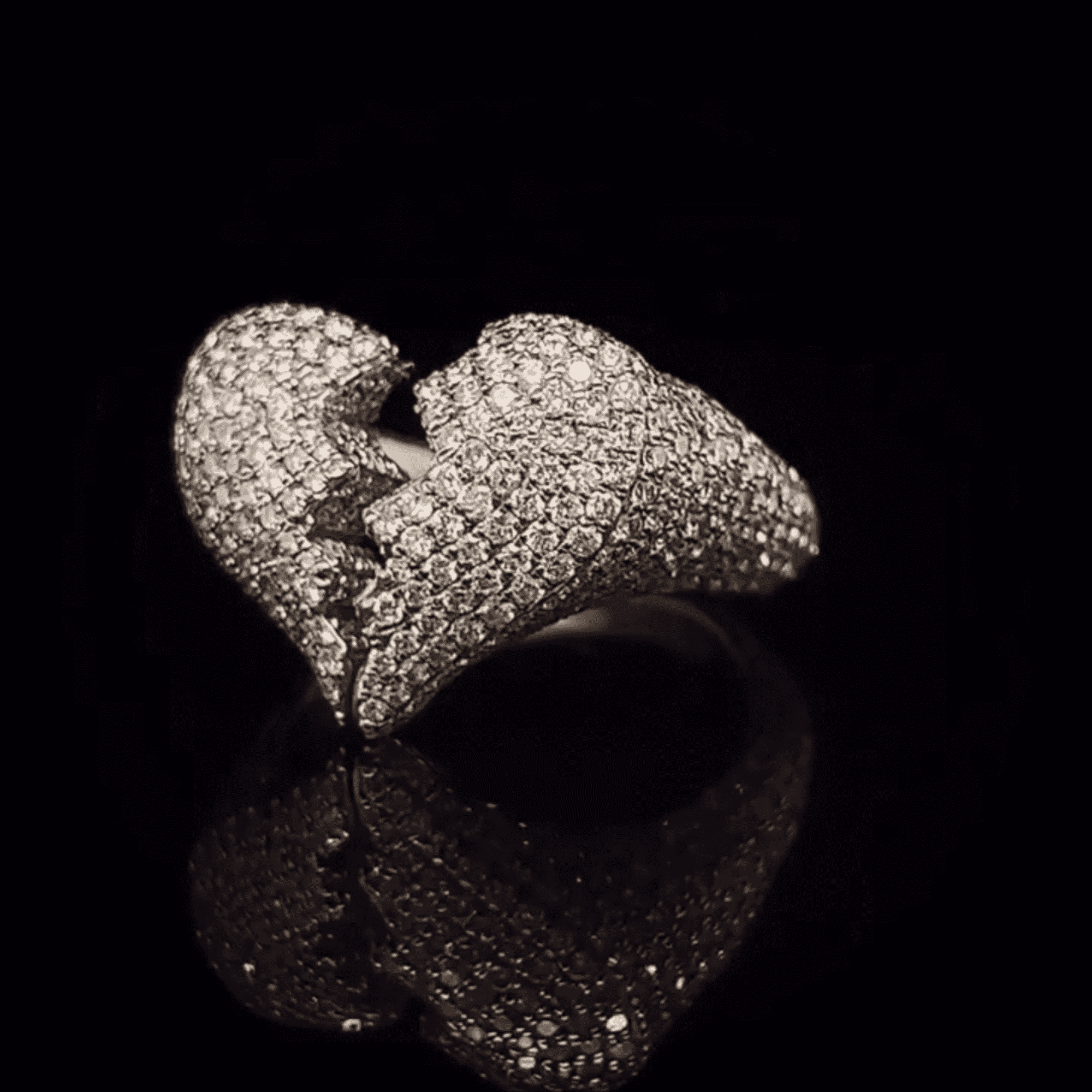 925 Silver Iced Out Rings, Hip Hop Rings for Mens, Adorned with VVS Moissanite Diamond 5 925 Silver Iced Out Rings, Hip Hop Rings for Mens, Adorned with VVS Moissanite Diamond - Image 5