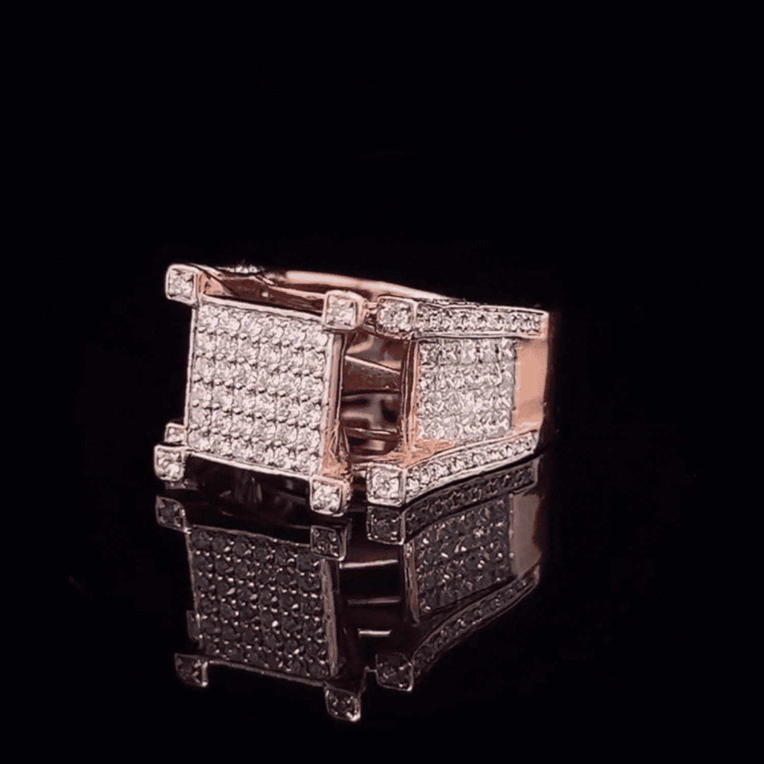 925 Silver Iced Out Ring, Hip Hop Rings for Mens, Crafted with VVS Moissanite Diamond 5 925 Silver Iced Out Ring, Hip Hop Rings for Mens, Crafted with VVS Moissanite Diamond - Image 5