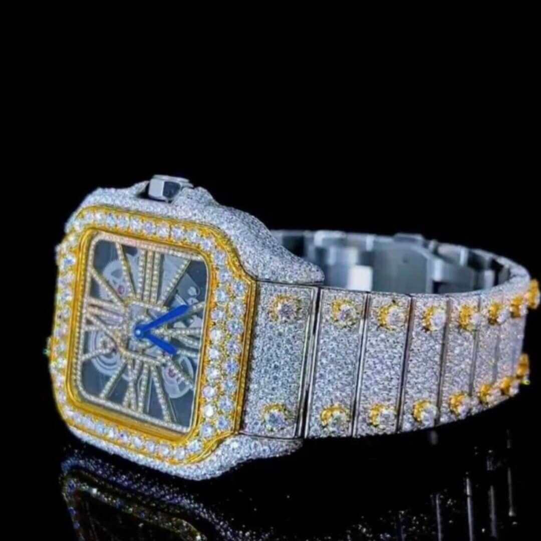 High-Quality Diamond Moissanite Watch for Men & Women 5 High-Quality Diamond Moissanite Watch for Men & Women - Image 5