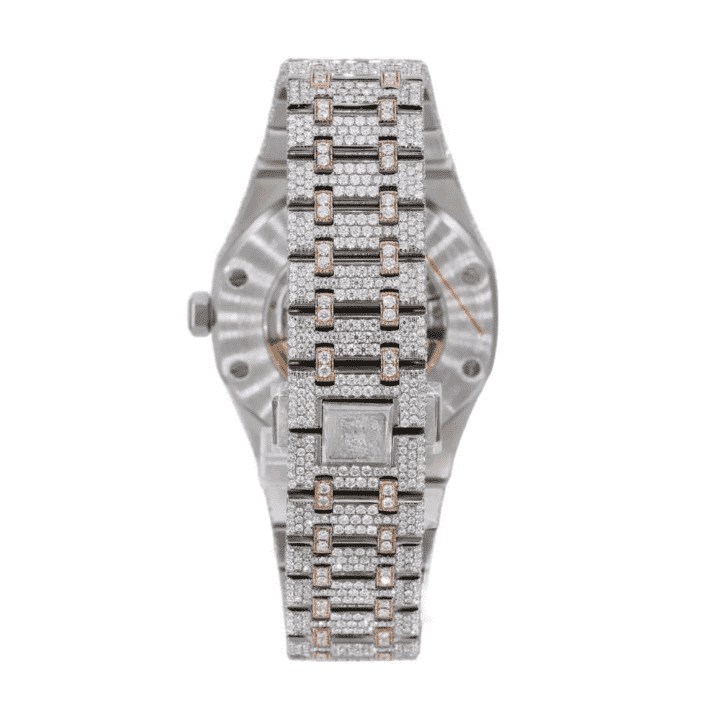 Exclusive Luxury Bust Down Iced Out Watches, Moissanite Watches 2 Exclusive Luxury Bust Down Iced Out Watches, Moissanite Watches - Image 2